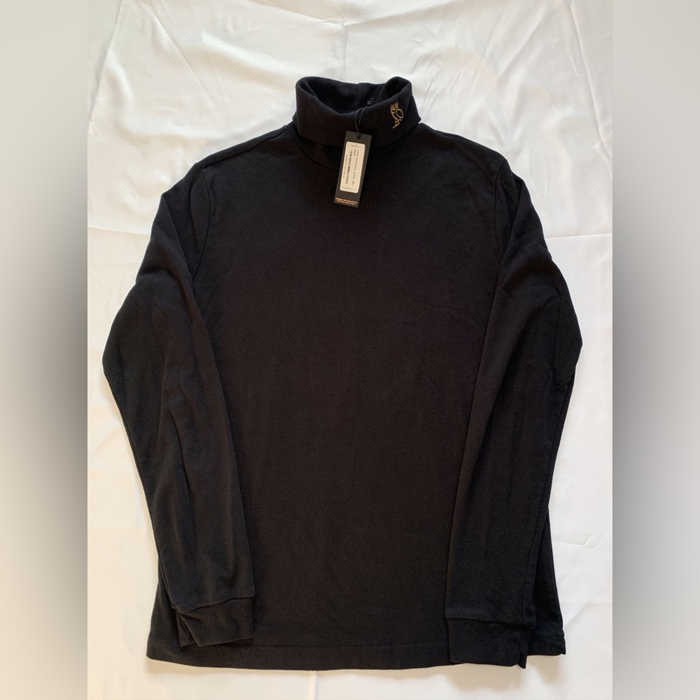 OVO SNOW BLACK TURTLE NECK MOCKNECK